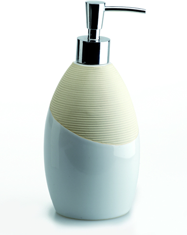 Ντισπενσερ Κεραμικό Λευκό Bronze Art Επικαθήμενα BK01-05-15