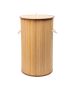 Καλάθι Απλύτων Bamboo Essentials Πτυσσόμενο Στρογγυλό 57lt  Estia Home Art 02-12823