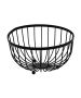 Φρουτιέρα 25x13cm Μεταλλική Μαύρη Estia Home Art Bamboo Essentials 01-1407