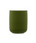 Ποτηροθήκη Μπάνιου Κεραμική Λαδί 7,5xH9,7cm Estia Home Art Olive Series 02-14841