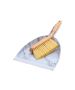 Σκούπα με Φαράσι Χειρός Estia Home Art Bamboo Essentials Marble 04-14360