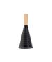 Τρίφτης Ανοξείδωτος Κωνικός Μαύρος 12,2xH28cm Estia Home Art Bamboo Essentials 01-14667