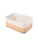 Καλάθι Οργάνωσης με Επένδυση 30x20cm Estia Home Art Bamboo Essentials 02-19662