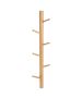 Κρεμάστρα Τοίχου 6 Θέσεων 65x15x6cm Bamboo Estia Home Art 04-19853