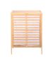 Καλάθι Απλύτων Διπλό 60lt Estia Home Art Bamboo Essentials 02-23775