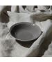 Μπωλ 16,5cm Πορσελάνινο Ανάγλυφο Estia Home Art Athénée Grey 07-13721