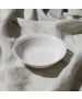Μπωλ 16,5cm Πορσελάνινο Ανάγλυφο Estia Home Art Athénée White 07-13509