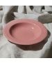 Πιάτο Βαθύ Πορσελάνινο Ανάγλυφο 23cm Estia Home Art Athénée Rose 07-13561