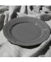 Πιάτο Ρηχό Πορσελάνινο Ανάγλυφο 27cm Estia Home Art Athénée Grey 07-13653