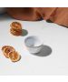 Μπωλ Για Ντιπ Πορσελάνινο 9cm Estia Home Art Pearl White 07-15466