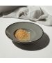 Πιάτο Ριζότου Πορσελάνινο 24cm Estia Home Art Pearl Grey 07-16418