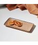 Πιατέλα Ορθογώνια Πορσελάνινη 21x10,5cm Estia Home Art Terra Salmon 07-15992