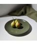 Πιάτο Ρηχό Πορσελάνινο 21cm Estia Home Art Terra Green 07-15534