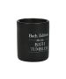 Ποτηράκι Μπάνιου Μαύρο Estia Home Art Stoneware Myst 02-26868