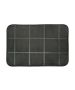 Ταπέτο Μπάνιο Μαύρο 40x60cm Πολυεστέρας με Memory Foam Estia Home Art  Tiles 02-28527