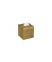 Θήκη για Χαρτομάνδηλα Box Επικαθήμενη-Επίτοιχη W13xD13xH13cm Aishi 304 Sanco Tissue Dispensers Bronze Mat 0106-M25