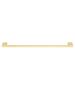 Πετσετοθήκη Μονή 60 εκ. Sanco Monogram Brushed Brass 120404-60-AB12