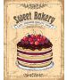 Ξύλινο Κρεμαστό 30x40cm "Sweet Bakery" Etoile NN-711-53