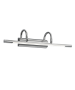 Φωτιστικό Τοίχου L48cm Led 8w 3000K 900lm Nickel Mat Trio Lighting Cuadro 225210107