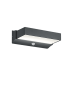 Επιτοίχιο Φωτιστικό Ανθρακί 23xH7cm Εξ.Χώρου IP65 LED 11w 3000K 1400lm Motion Detector Trio Lighting Cuando 226669242