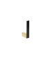 Χαρτοθήκη Εφεδρική Brushed Brass-Black Mat Sanco Allegory 25616-AB12-M116