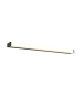 Φωτιστικό Μπάνιου Επίτοιχο IP44 L80cm LED 12w 3000K 1400lm Black Mat Trio Lighting Fabio 283817932