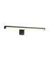 Φωτιστικό Μπάνιου Επίτοιχο IP44 L40cm LED 7,4w 3000K 900lm Black Mat Trio Lighting  Lino 284114032