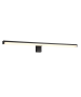 Φωτιστικό Μπάνιου Επίτοιχο IP44 L60cm LED 11w 3000K 1350lm Black Mat Trio Lighting Lino 284116032