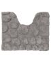 Πατάκι Λεκάνης Μπάνιου Βαμβακερό 50x60cm Grey Sealskin Pebbles 294416414