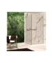 Καμπίνα Ντουζιέρας Μ90xΠ90xY190cm Κρύσταλλο Easy Clean 6mm 2 Ανοιγόμενα Μέρη Orabella Door Square 30143