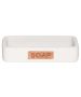 Σαπουνοθήκη Επικαθήμενη Polyresin Sealskin Pierra White 361870110