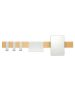 Κρεμάστρα Επιτοίχια -Ράφι-Καθρέπτης Sealskin Brix White 362471410