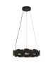Κρεμαστό Φωτιστικό Μαύρο -Χρυσαφί D61,5xH150cm LED 3000K 4200lm Eglo Altagracia 390031