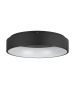 Πλαφονιέρα Οροφής Μέταλλο Μαύρο 59,5xH14cm LED 3000K 1050lm Ρυθμιζόμενη Eglo Marghera 2 390051
