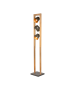 Φωτιστικό Δαπέδου 25xH150cm Nickel Antique Τρίφωτο 3xE14 Trio Lighting Bell 401900367