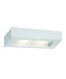 Απλίκα Γύψινη Επίτοιχη 360x95xH60mm Λευκή Δίφωτη 2xE14 Viokef Mack 4071700
