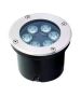 Φωτιστικό Χωνευτό Δαπέδου IP65/67 D120xH90mm Led 6w 3200K 600lm Viokef  Lotus 4186900