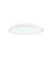 Πλαφονιέρα Οροφής Λευκή 40xH5cm LED 32w 2240lm Εναλλαγή Θερμοκρασίας Led 3CCT by switch  InLight 42035-C-White 
