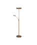 Franklin Μοντέρνο LED Φωτιστικό Δαπέδου Υ181xΜ35,2εκ. με Ρυθμιζόμενο Λευκό Φως σε Μπρούτζινο Χρώμα Trio Lighting 426510204