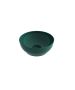 Νιπτήρας Πορσελάνη Επιτραπέζιος Ø38xY14,4 cm Olympia Trend Round 02 Green Glossy Orabella 60126