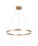 Κρεμαστό Φωτιστικό LED 45W 3CCT by switch on base InLight 6095-C-Golden