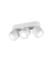 Σποτ Τρίφωτο Λευκό Ματ 27xH10cm Led 3x5w 3000K 3x450lm Trio Lighting Taurus 652910331