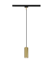 Duoline Μοντέρνο Κρεμαστό Φωτιστικό Μονόφωτο με Ντουί GU10 σε Χρυσό Χρώμα Trio Lighting 73240108