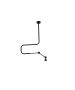 HL-C 11M B  FOCUS BLACK MEDIUM CEILING BASE HOMELIGHTING 77-3311