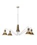 HL-3521-4 EMILY OLD COPPER & BLACK PENDANT HOMELIGHTING 77-3763