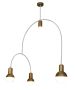 HL-3523-4 CHRISTOPHER OLD BRONZE & WHITE PENDANT HOMELIGHTING 77-3786