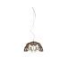 HL-3586-1PL BALE MAT WHITE PENDANT HOMELIGHTING 77-4038