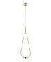 SE 110-20 PRATO PENDANT BRASS GOLD Φ20 Γ4 HOMELIGHTING 77-4488