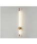 Απλίκα Επιτοίχια 62x8x62cm Αλουμίνιο Χρυσαφί Led 10w 3CCT 3000-4000-6500K SE LED 62 REINA GOLD WALL LAMP HOMELIGHTING 77-50453