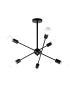 KQ 2629/6 GWEN BLACK PENDANT Δ4 HOMELIGHTING 77-8091